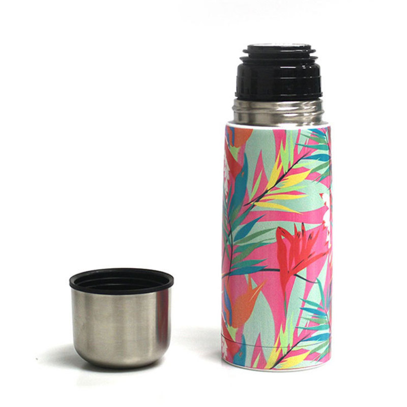 Multiple Sizes Stainless Steel Double Wall Vacuum Flask Insulated Thermos Bullet Shape Water Bottle