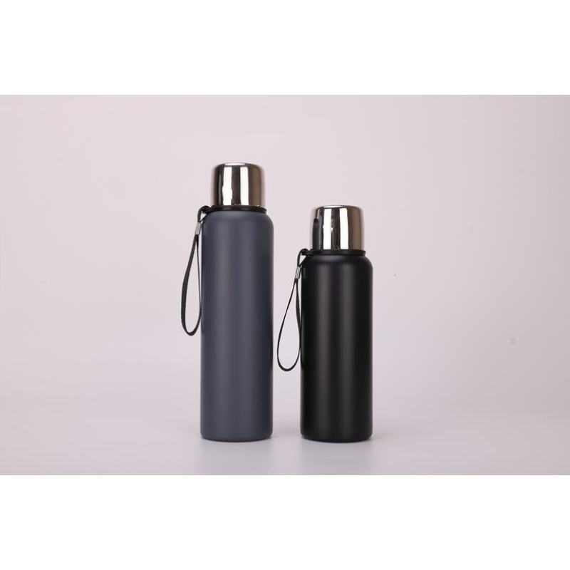 Multiple Sizes Stainless Steel Double Wall Vacuum Flask Insulated Thermos Bullet Shape Water Bottle