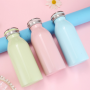 Eco friendly BPA Free water bottle double wall thermos custom insulated water bottles with leakproof lid