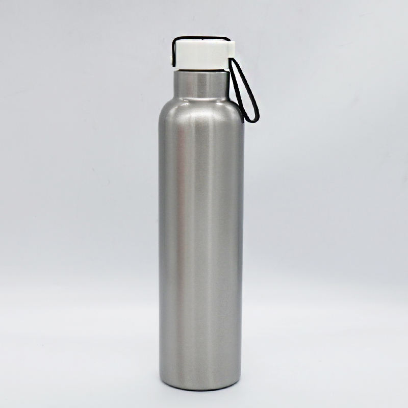 New Arrival 750ml Stainless Steel Travel Sport Bottle Double Wall Vacuum Thermos Bottle With Handle Lid
