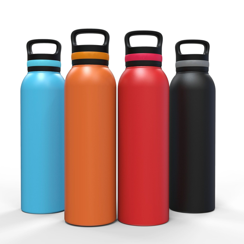 Eco-friendly 304 Stainless Steel Double Wall Vacuum Flask Insulated Thermos Sport Water Bottle