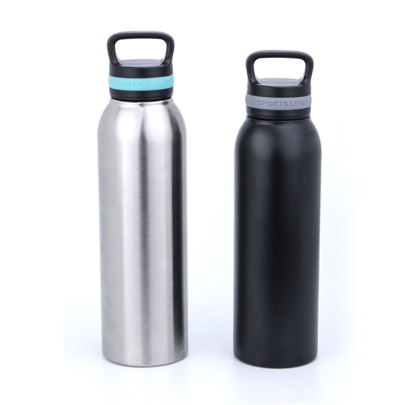hot sale 630ml large capacity sport water bottle custom logo thermos insulate travel sport bottle easy carrying flask