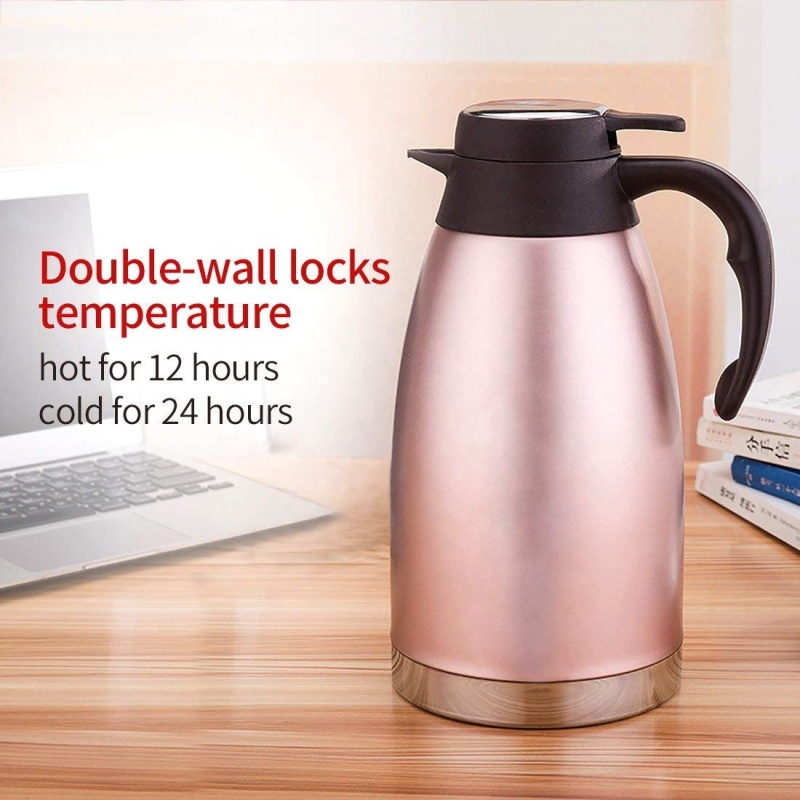 Wholesale 2L Vacuum Kettle 1.5L Hot Water Thermoses Popular Vacuum Coffee Pot