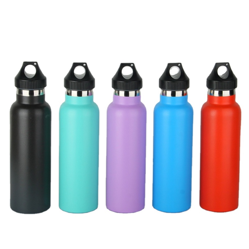 Custom Logo Double Wall Water Bottles Wholesale Stainless Steel Insulated Gym Water Bottles