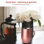 Stainless Steel Coffee Tumbler With Handle Hot seller 12oz  Insulated Vacuum egg Shape Mug