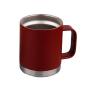 Hot Selling 12 Oz Triple Wall Ceramic Liner Custom Vacuum Insulated Travel Tumbler With Handle