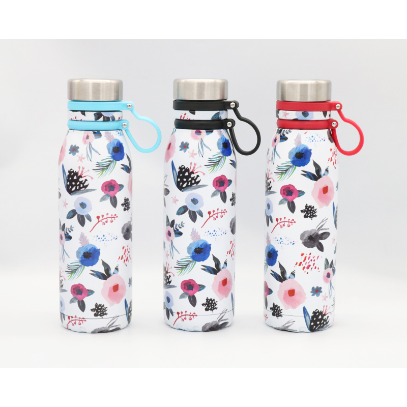 Gas Transfer Design Stainless Steel Double Wall Vacuum Flask Insulated Stainless Steel  Thermos Water Bottle