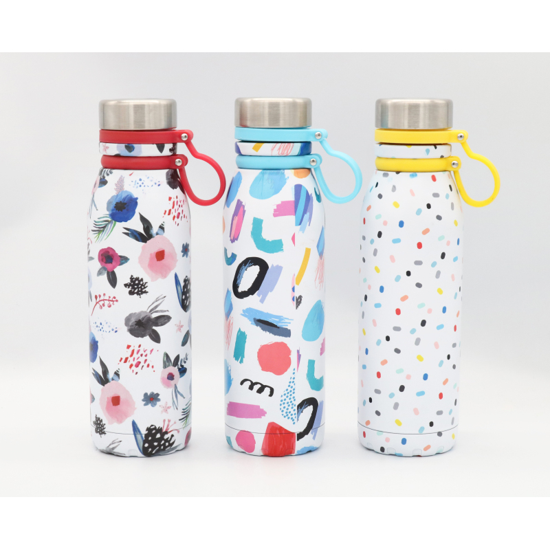 Gas Transfer Design Stainless Steel Double Wall Vacuum Flask Insulated Stainless Steel Thermos Water Bottle