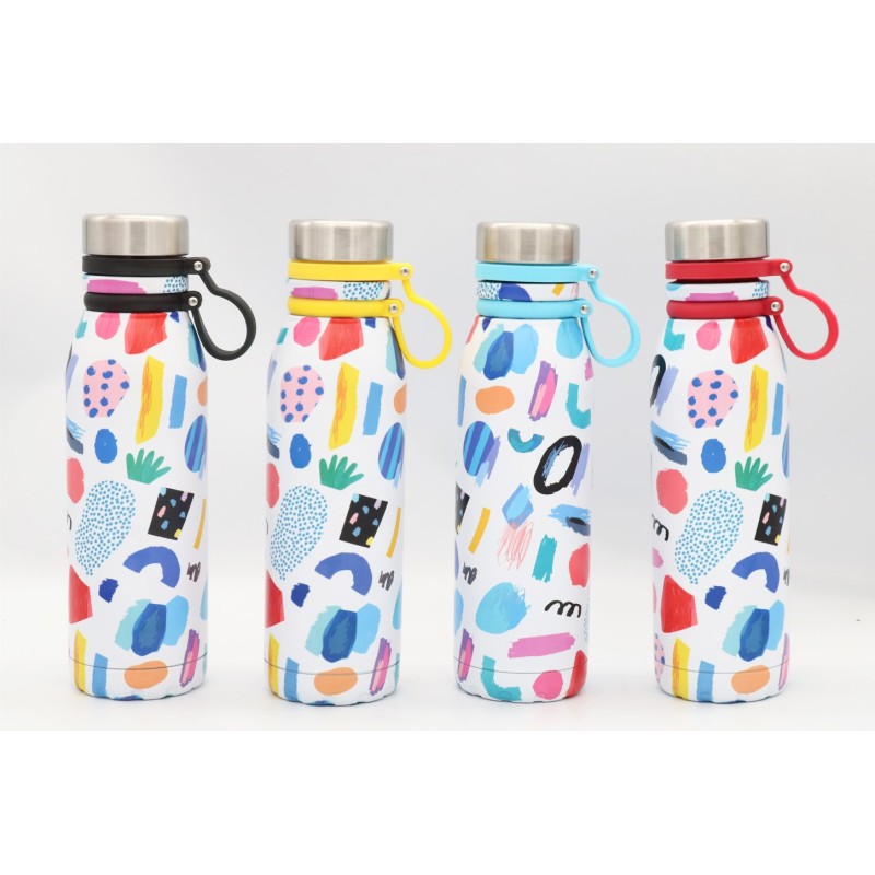 Gas Transfer Design Stainless Steel Double Wall Vacuum Flask Insulated Stainless Steel  Thermos Water Bottle