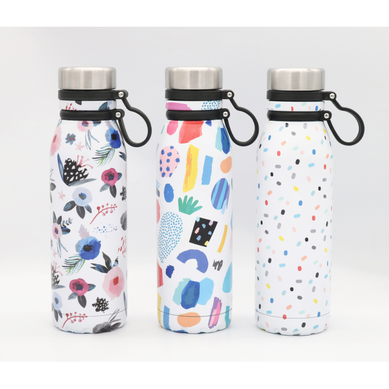 Gas Transfer Design Stainless Steel Double Wall Vacuum Flask Insulated Stainless Steel Thermos Water Bottle