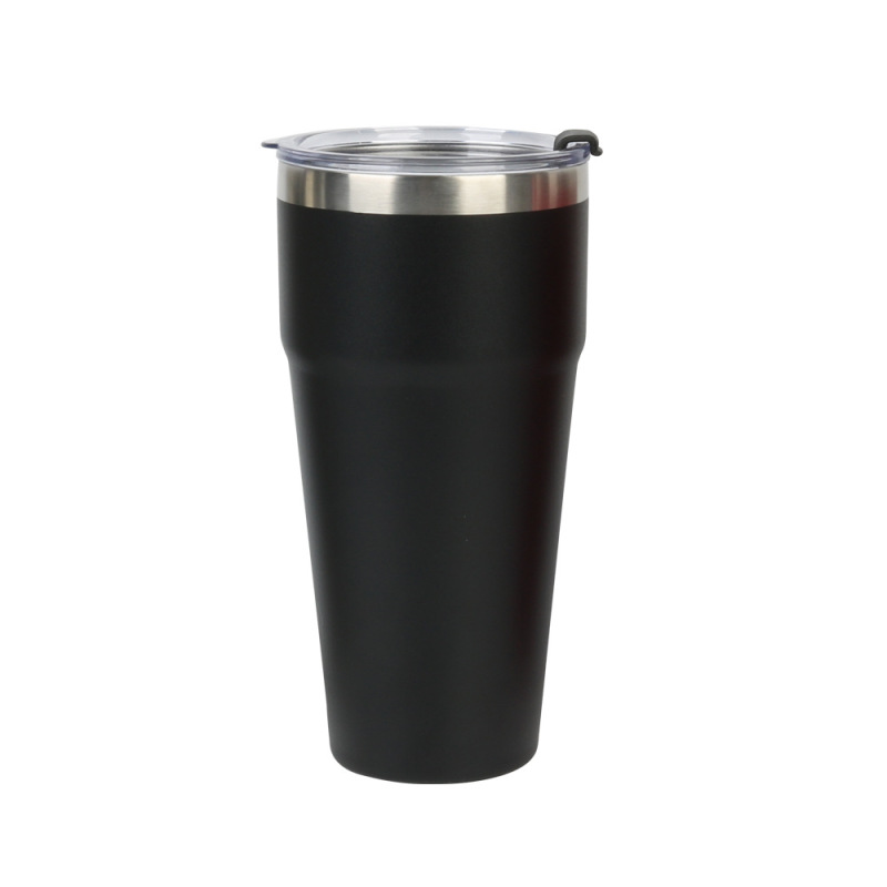 Eco-friendly Double wall stainless steel insulated tumbler coffee mug with slide lid and custom logo