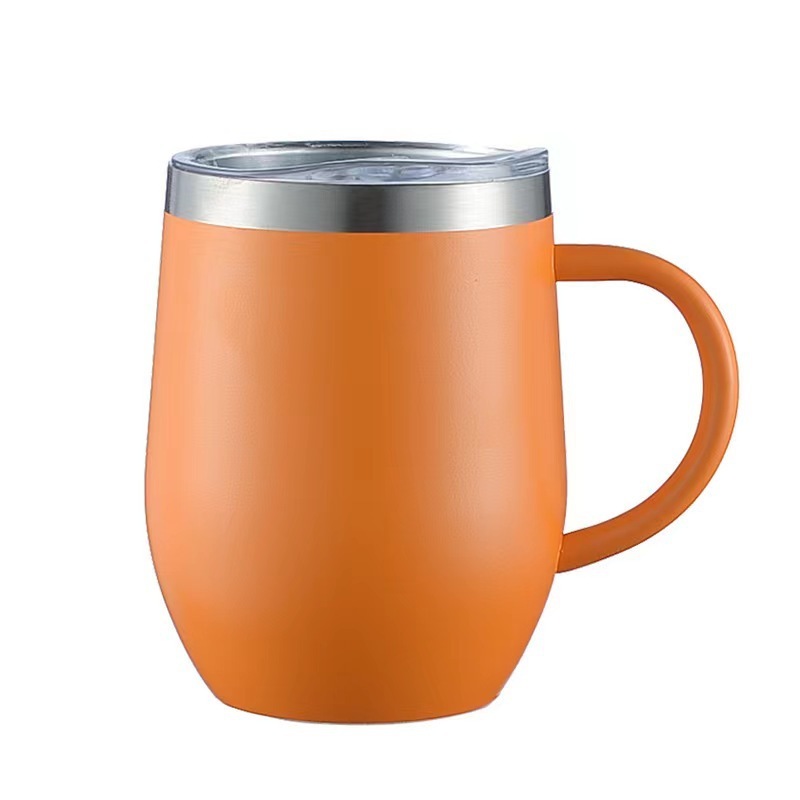 12oz Custom Coffee Thermal Mug Stainless Steel Mugs and Cup Wholesale