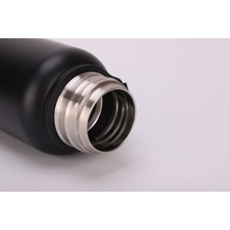 750ML Stainless Steel Double Wall Vacuum Flask Insulated Thermos Bullet Shape With Temperature Display Lid Water Bottle