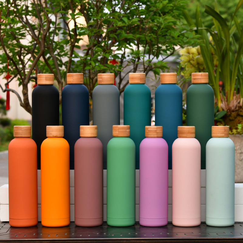 sustainable top seller stainless steel vacuum flasks leakproof thermos double wall water bottles