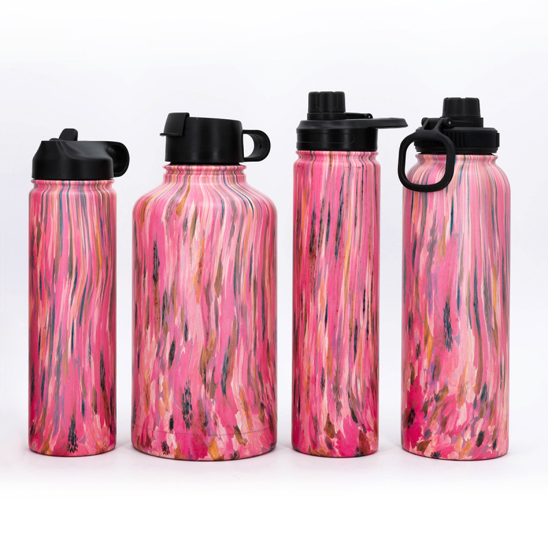 40OZ New Arrival Multilple Capacity Portable Stainless Steel Sports  Thermos Vacuum Flask Water Bottle