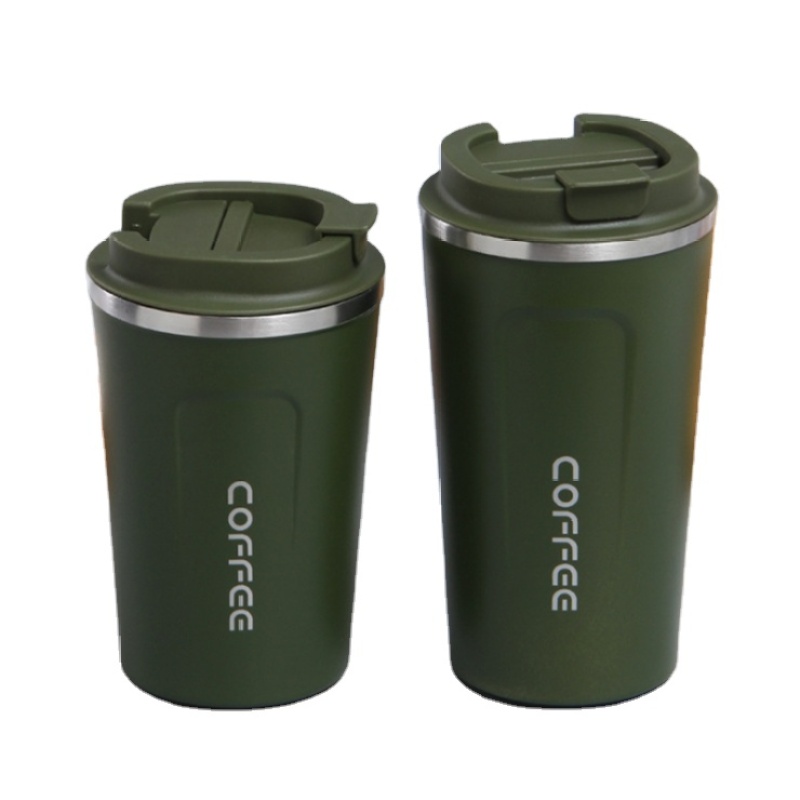 Portable 380ml/500ml Eco-friendly Stainless Steel Vacuum Coffee Cup Insulated Thermal Mug