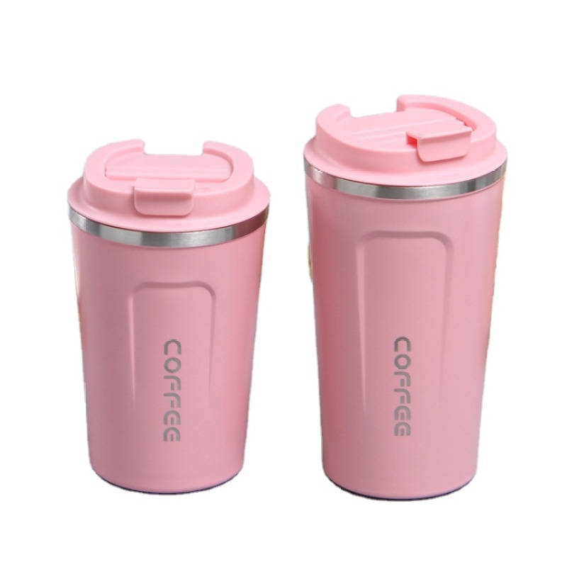 Portable 380ml/500ml Eco-friendly Stainless Steel Vacuum Coffee Cup Insulated Thermal Mug