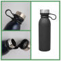 500ml Gas Transfer Design Stainless Steel Double Wall Vacuum Flask Insulated Stainless Steel Thermos Water Bottle