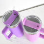 Hot Selling 40OZ Double Wall Stainless Steel Vacuum Coffee Cup Insulated Thermal Mug With Handle