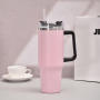 Hot Selling 40OZ Double Wall Stainless Steel Vacuum Coffee Cup Insulated Thermal Mug With Handle