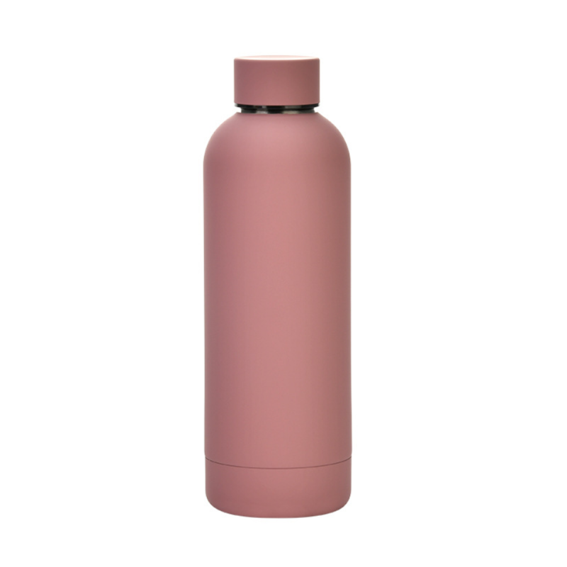 500ml Double Wall Insulated Sports Stainless Steel Thermal Water Bottles Logo Customized