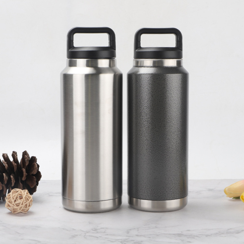 Custom large capacity stainless steel portable camping kettle