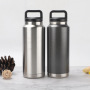 Custom large capacity stainless steel portable camping kettle