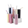 Hot Selling Skinny Stainless Steel Color Changing Thermos Bottle Insulated Flasks Vacuum Mug Straight Tumbler