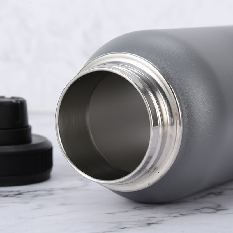 Eco-friendly Stainless Steel Wide Mouth Vacuum Flasks Insulated Thermos For Outdoor Sport Water Bottle