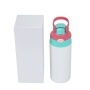 12oz 350ml Children Stainless Steel Insulated Blank Sublimation Sippy Kids Water Bottle With Filp Lid