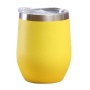 12oz Stainless Steel Egg Tumbler Shape Wine Tumbler Mugs Insulated Thermal Coffee Mug