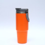 BPA Free Double Wall Thermos Vacuum Insulated Flask Stainless Steel Travel Mug With Handle Lid Coffee Tumbler