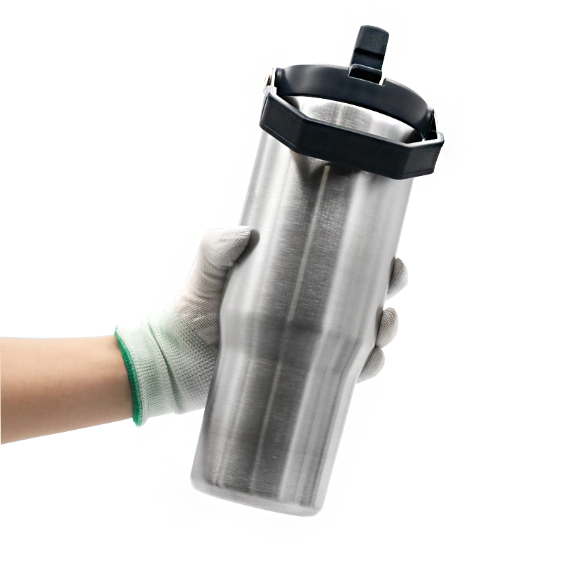 2023 Hot Selling 20 oz High Quality Powder Coated Tumbler Custom Stainless Steel Double Wall Insulated Cups with Flip Straw