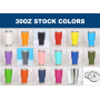 Customizable Wholesale 20oz 30oz Double Wall Stainless Steel Travel Coffee Wine Mug Tumbler Cup With Straw Custom Logo
