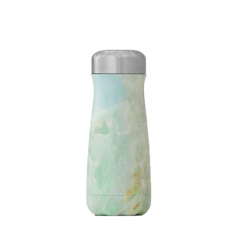 500ml BPA Free Water Bottle Double Wall Insulated Flask Stainless Steel Big Belly Cup with Lid