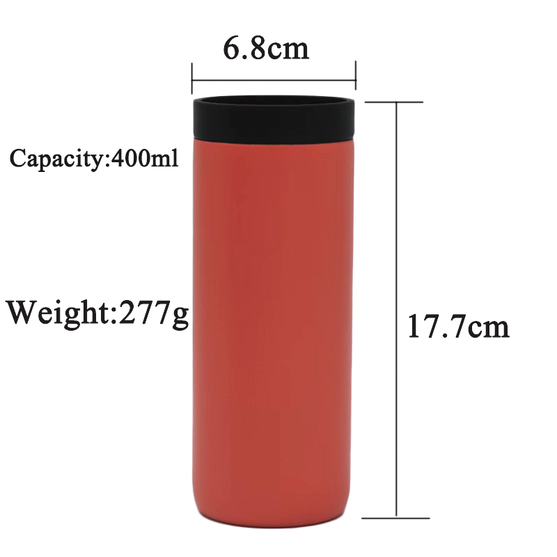 High Quality 400ml 360 Degrees Water Outlet Double Wall Stainless Steel Insulated Tumbler Travel Mugs