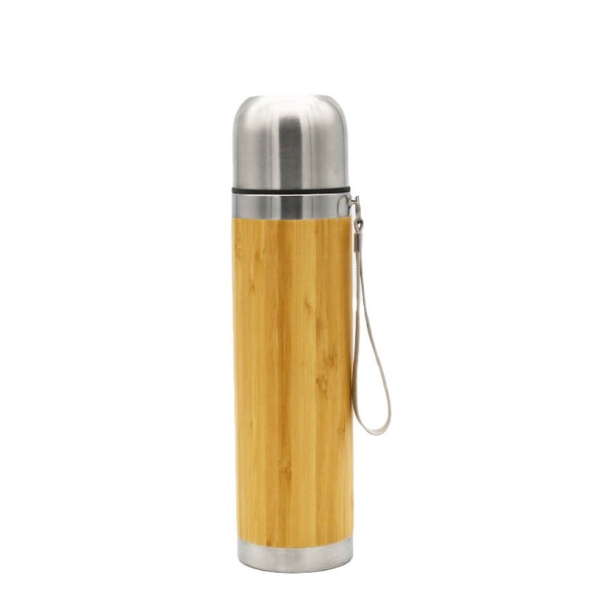 Stainless Steel Triple Wall Vacuum Flask vacuum bamboo thermos bottle