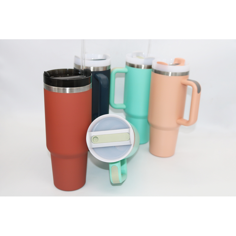 Best Quality Double Wall Thermos Vacuum Insulated Flask Stainless Steel Water Bottle With Handle Coffee Tumbler