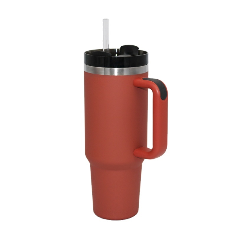 Best Quality Double Wall Thermos Vacuum Insulated Flask Stainless Steel Water Bottle With Handle Coffee Tumbler