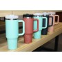 Best Quality Double Wall Thermos Vacuum Insulated Flask Stainless Steel Water Bottle With Handle Coffee Tumbler