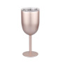 Factory Supply Discount Price 12oz Stainless Steel Stemmed Drinking Water Goblet Wine Tumbler