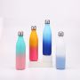 500ml Wholesale Stainless Steel Metal Water Bottle Insulated Double Wall Thermos Flask Sports Water Bottle