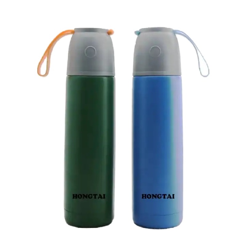 Factory wholesale custom logo 500ml double-layer stainless steel insulated vacuum cup