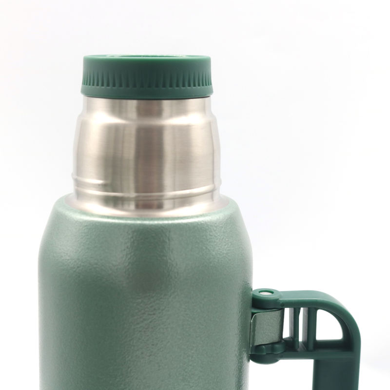 1L/1.3L/1.8L Big Capacity Stainless Steel Double Wall Insulated Vacuum Water Bottles For Hiking