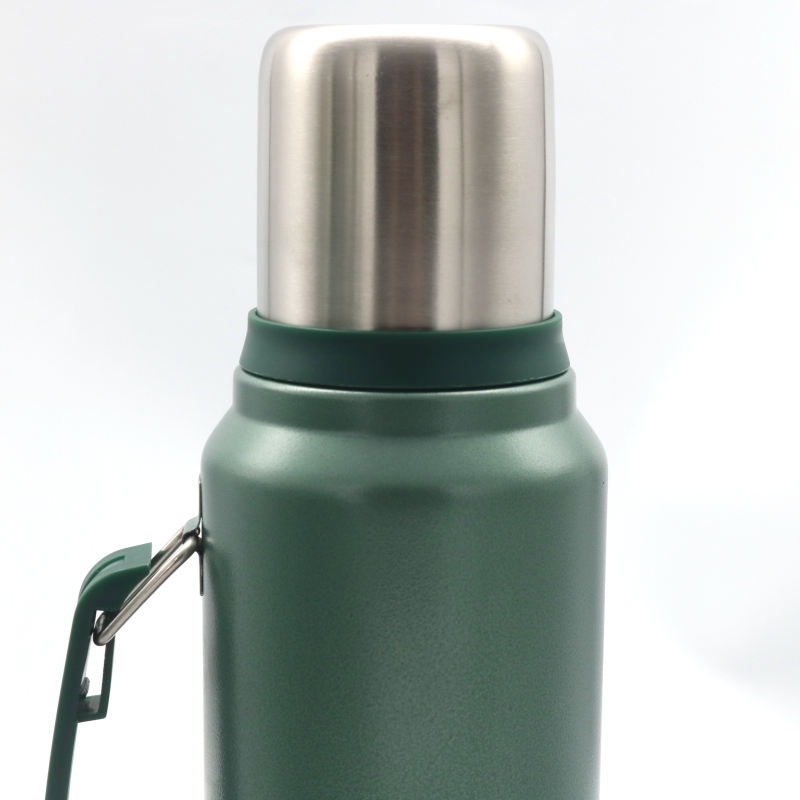 1L/1.3L/1.8L Big Capacity Stainless Steel Double Wall Insulated Vacuum Water Bottles For Hiking