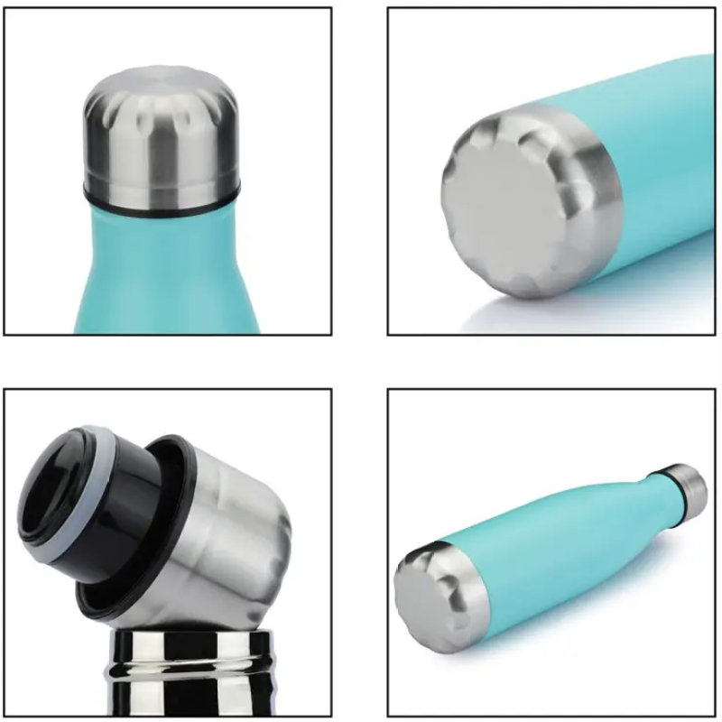 500ml Europe Style Best Selling Cola Flask Thermal Cola Water Bottle Stainless Steel Sport Water Bottle