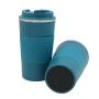 2023 Hot Selling Wholesale Custom Coffee Cups 380 ml Stainless Steel Double Wall Insulated Travel Mug With Silicone Sleeve