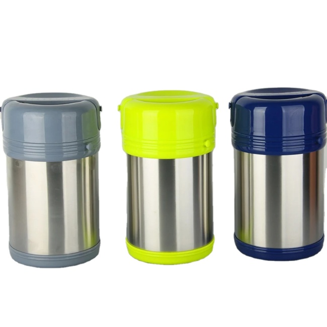 Large capacity children customized insulated lunch box Stainless steel double-wall insulated food jar