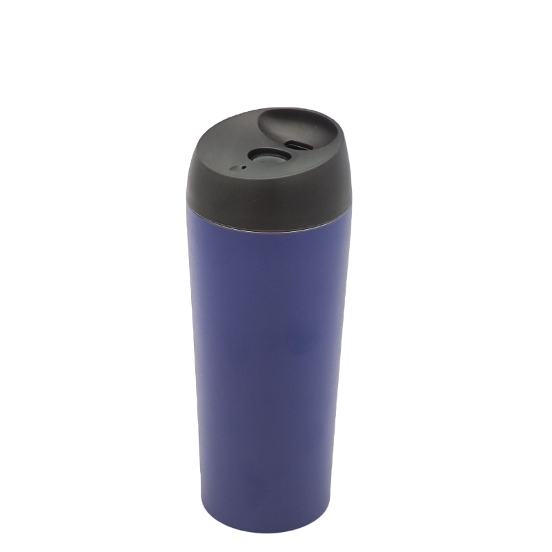 High quality stainless steel tumbler customized logo double wall vaccum cup travel coffee mug with 360 lid
