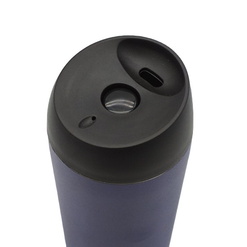 High quality stainless steel tumbler customized logo double wall vaccum cup travel coffee mug with 360 lid